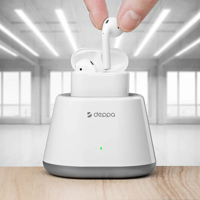Док-станция Deppa Charging dock for Apple AirPods White - рис.4