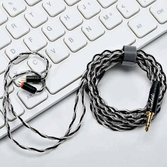 Кабель Celest Aura 2-pin 3.5mm Black - рис.6