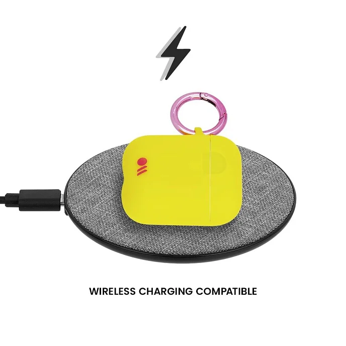 Чехол для Airpods Case-Mate AirPods Hook Ups Case & Neck Strap Lemon - рис.3