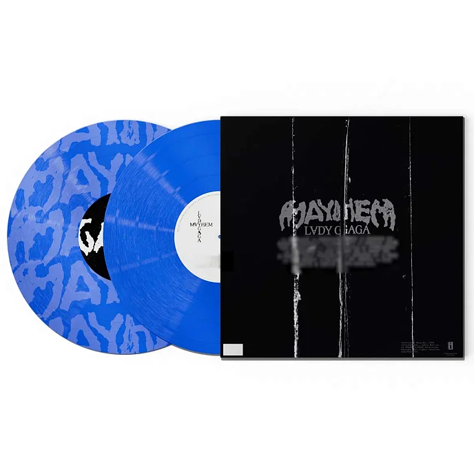 Пластинка Lady Gaga - Mayhem (Alternative Artwork) (Blue Vinyl, Poster) LP - рис.2