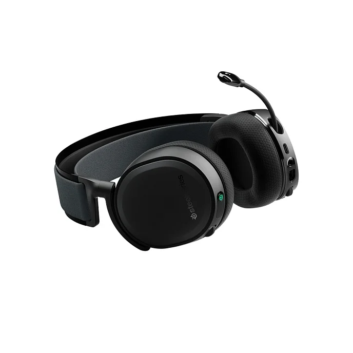 Игровая гарнитура SteelSeries Arctis 7+ Black - рис.2