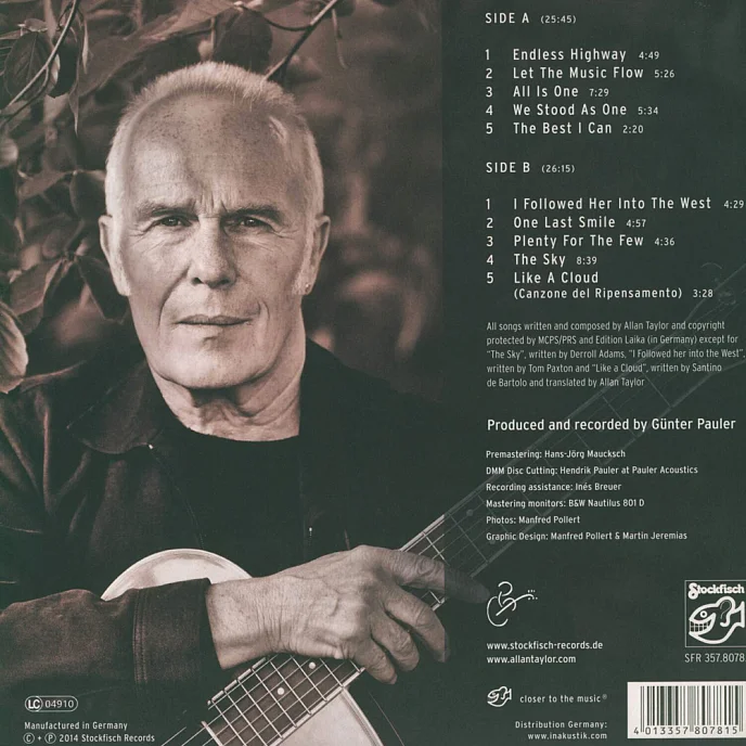 Пластинка Allan Taylor - All is One - рис.1