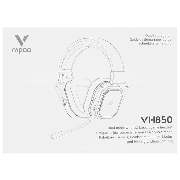 Игровая гарнитура Rapoo VH850 Black - рис.9