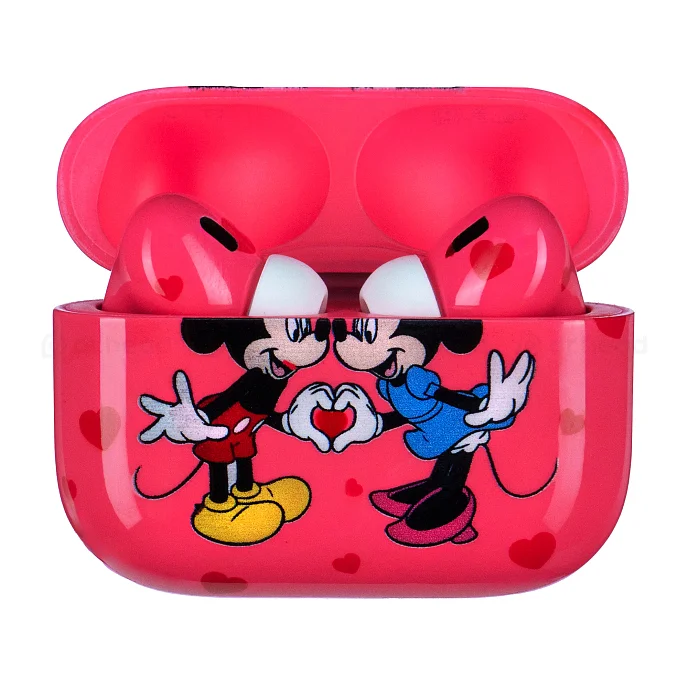 Беспроводные наушники Apple AirPods Pro 2 USB-C Mickey & Minnie Pink - рис.0