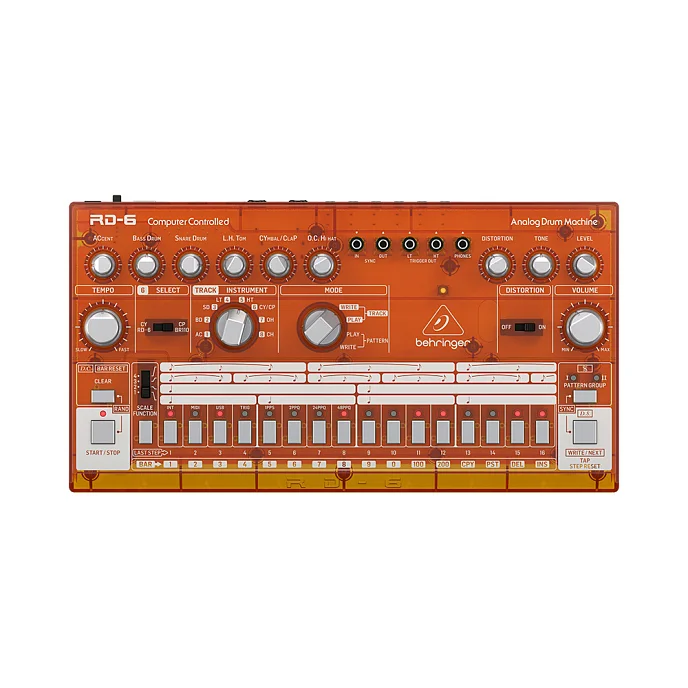 Синтезатор Behringer RD-6-TG Orange - рис.0
