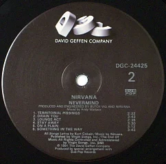 Виниловая пластинка Nirvana - Nevermind LP