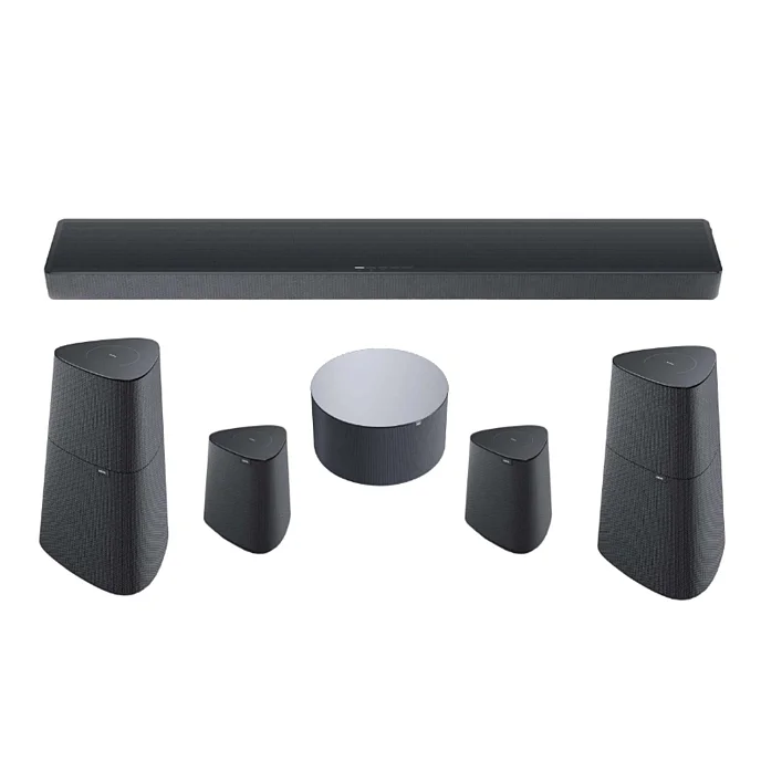 Саундбар Loewe Klang Bar5 mr + Klang mr1 + Klang mr5 Basalt Grey - рис.0