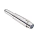 Переходник Adam Hall 7854 Silver 6.3mm stereo - xlr - рис.0