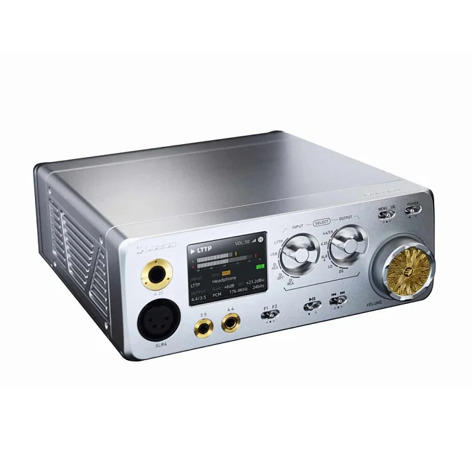 Усилитель для наушников с ЦАП Lotoo Gungnir Silver - рис.0