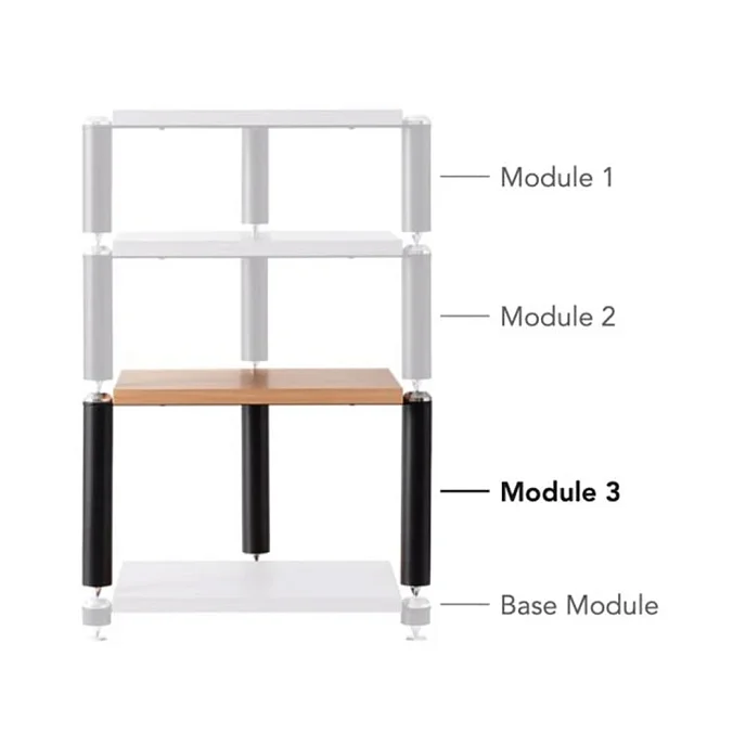 Стойка для Hi-Fi NorStone Copenhagen 3 Oak - рис.1