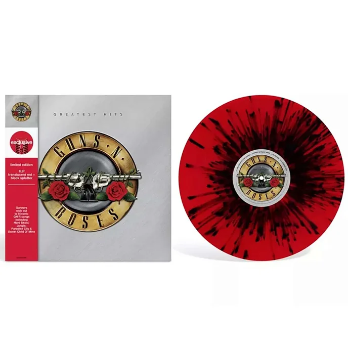Виниловая пластинка Guns N Roses Greatest Hits (Red/Black Splatter) LP - рис.1