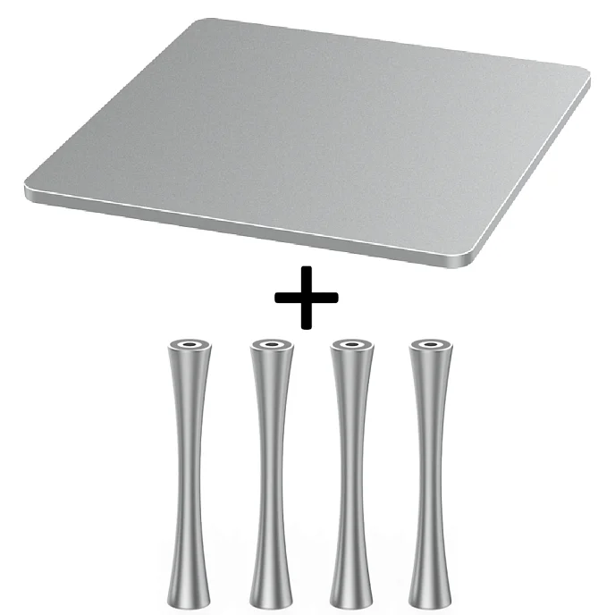 Стойка для Hi-Fi ddHiFi HS250 + SR120 x 4 Anodized Silver/Silver - рис.0