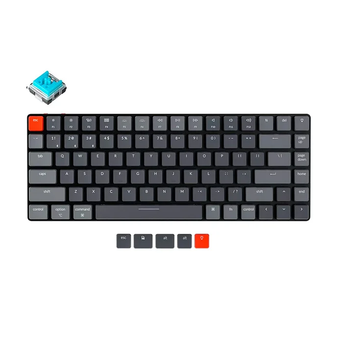 Клавиатура Keychron K3 v2 Blue Switch - рис.0