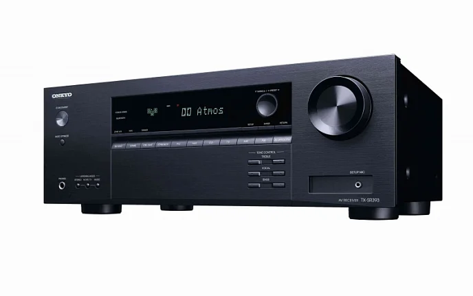 Ресивер Onkyo TX-SR393 Black - рис.1