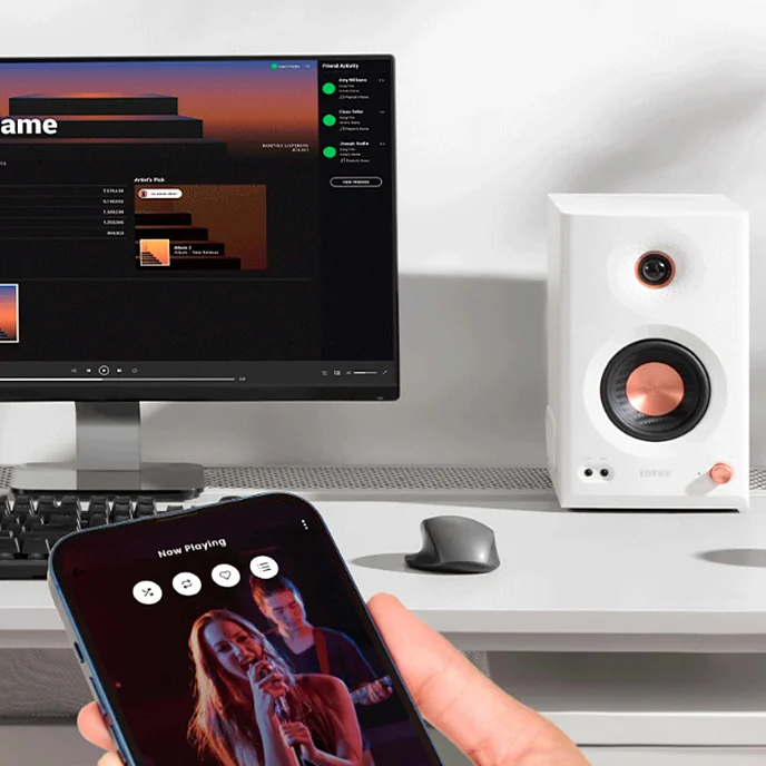 Студийный монитор Edifier MR5 White - рис.8