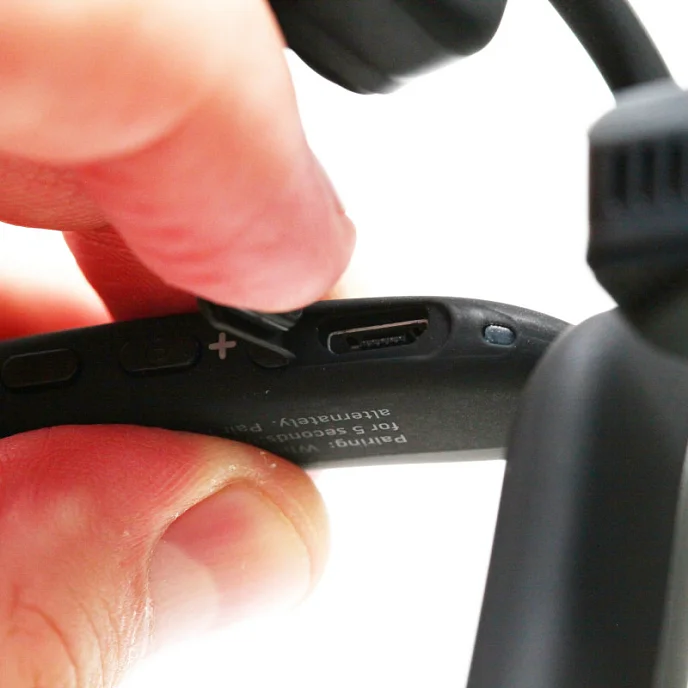 Беспроводные наушники AfterShokz Trekz Titanium AS600SG Slate Gray - рис.13