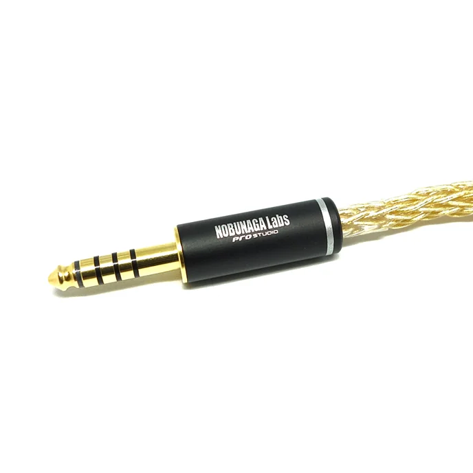 Кабель Nobunaga Labs Supreme Miotukusi Kiwami Gold MMCX - 4.4 mm - рис.1