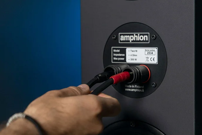 Студийный монитор Amphion Two18 Black пассивный студийный монитор Уценка - рис.25