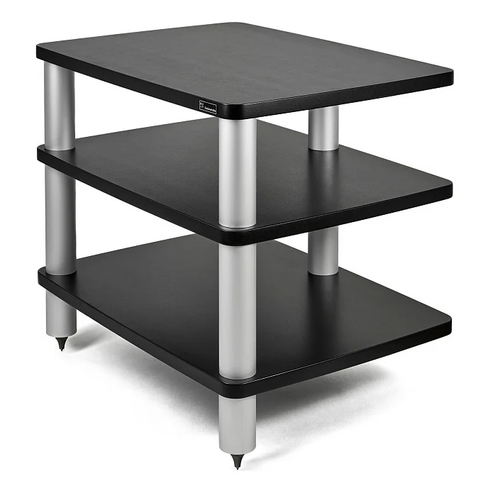 Стойка для Hi-Fi Radiotehnika Gorizont Three (300+300) Black Silver - рис.1