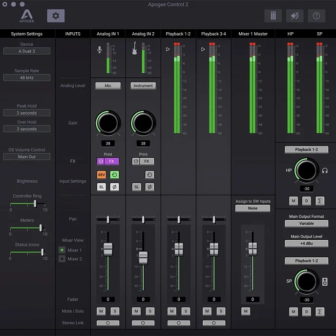 Аудиоинтерфейс Apogee Duet 3 Black - рис.8