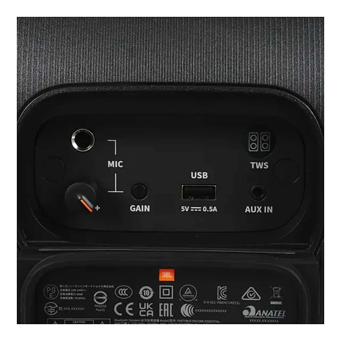Портативная колонка JBL PartyBox Encore Essential black портативная акустика (SN GG1128-FM0013268)_Уценка - рис.7