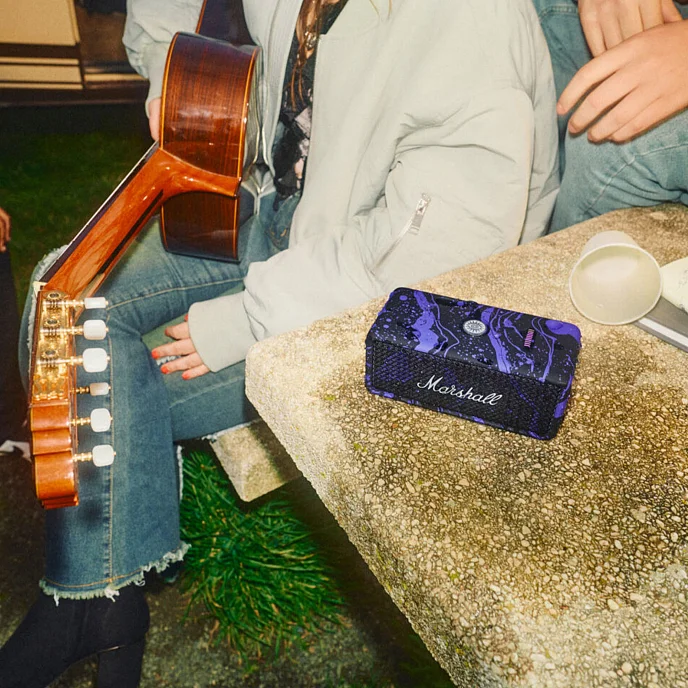 Портативная колонка Marshall Emberton III Hendrix Edition Black Violet - рис.9