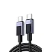 Кабель Ugreen L513 USB-C - USB-C 240W Black 1m - рис.0 Кабель Ugreen L513 USB-C - USB-C 240W Black 1m - рис.0