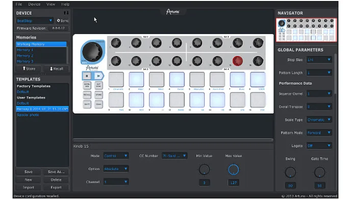 MIDI-контроллер Arturia BeatStep White - рис.7