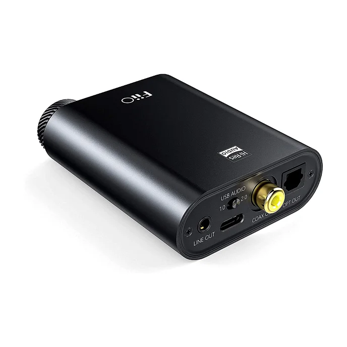 Усилитель-ЦАП для наушников FiiO New K3 Black - рис.3