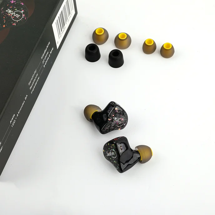 Наушники внутриканальные ZiiGaat Fresh Reviews Arete Black - рис.9
