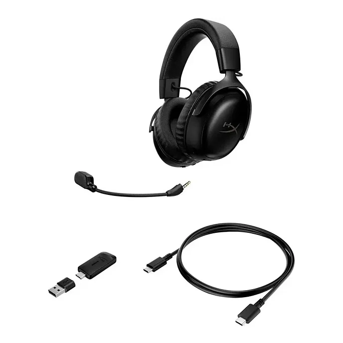 Игровая гарнитура HyperX Cloud III S Wireless Black - рис.6