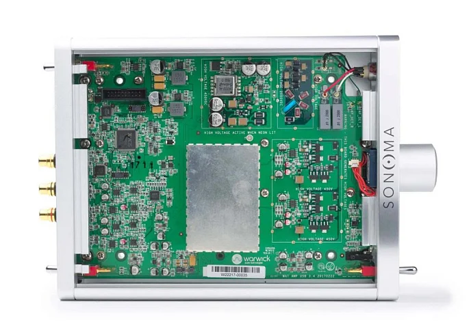 Усилитель для наушников с ЦАП Warwick Acoustics Sonoma M1 Amplifier Silver - рис.6