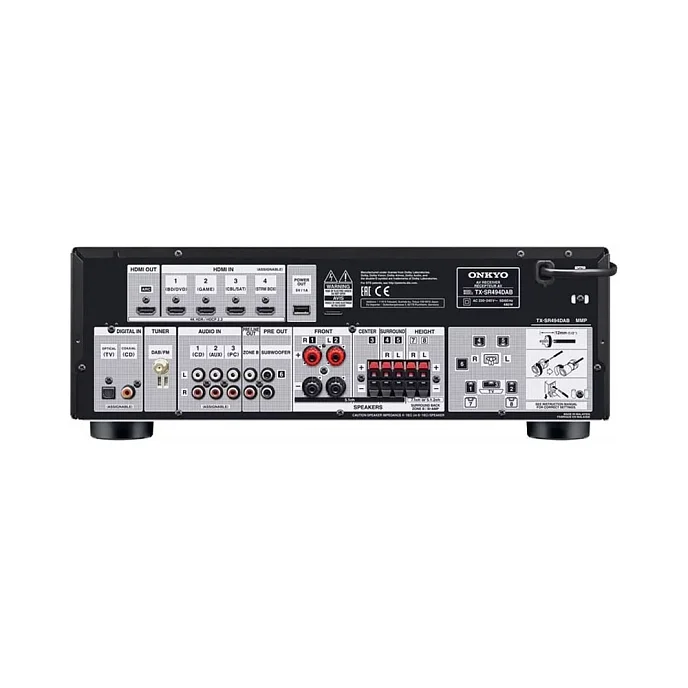 Ресивер Onkyo TX-SR494 DAB Black - рис.2