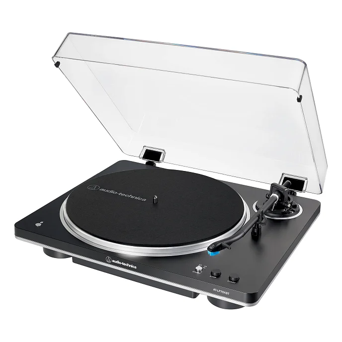 Проигрыватель винила Audio-Technica AT-LP70XBT Black Silver - рис.1