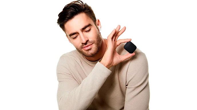 Чехол для Airpods uBear Touch Case for Apple AirPods Black - рис.4