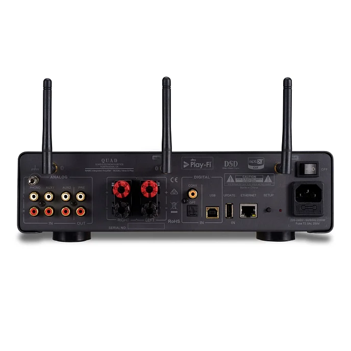 Интегральный усилитель Quad Vena II Play Lancaster Grey - рис.4