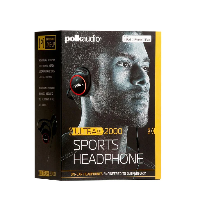 Наушники Polk Audio UltraFit 2000 Black Red - рис.6