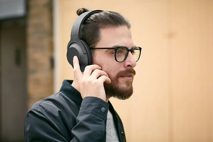 Беспроводные наушники Sony WH-H900N Blue - рис.7