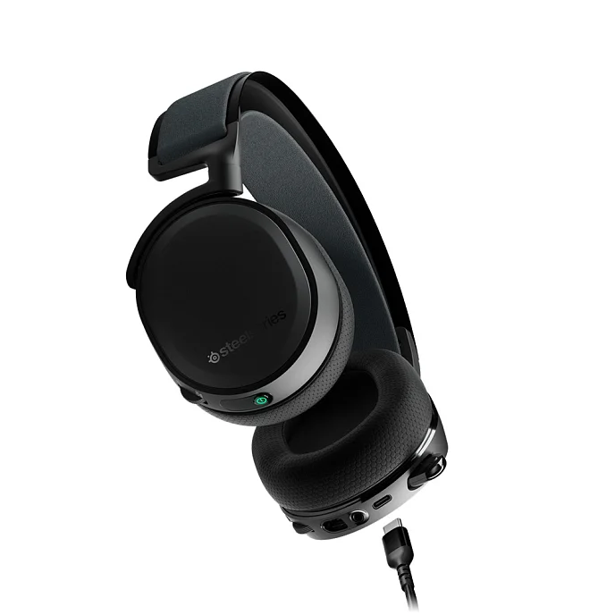 Игровая гарнитура SteelSeries Arctis 7+ Black - рис.1