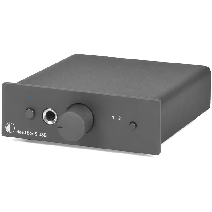 Усилитель для наушников с ЦАП Pro-Ject Head Box S USB Black - рис.0
