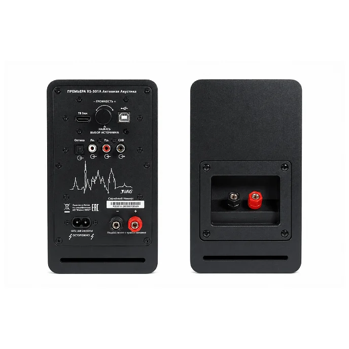 Полочная акустика Premiera RS-301A Black - рис.8