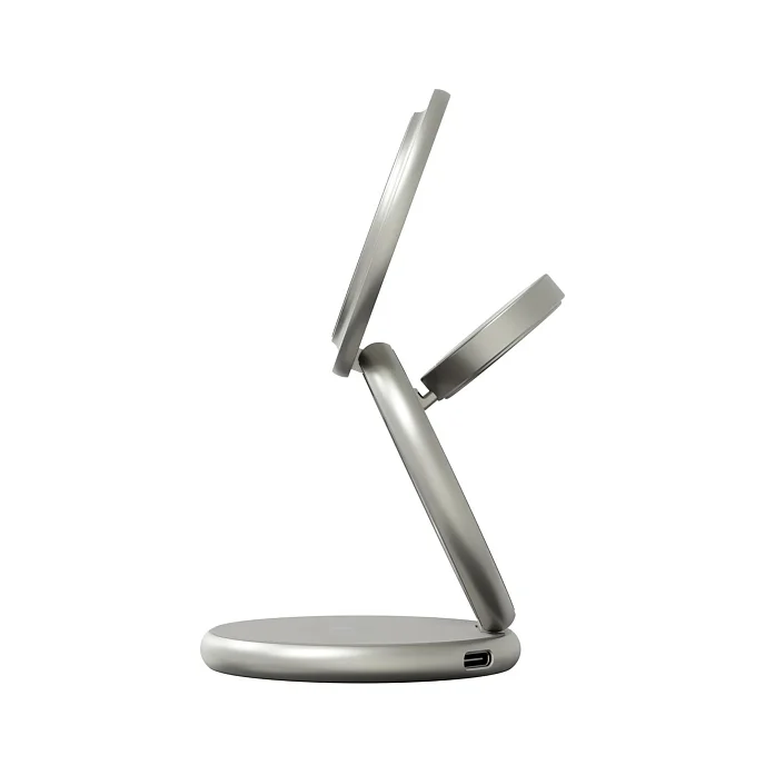 Беспроводная зарядка Magssory Signature Disc Pro Qi2 Titan 3in1 for Apple - рис.2