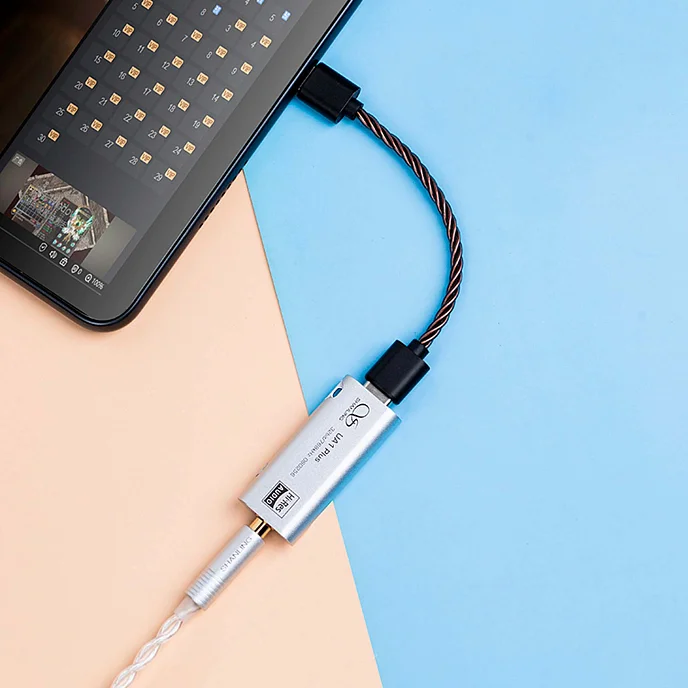 Усилитель-ЦАП для наушников Shanling UA1 Plus Silver - рис.3