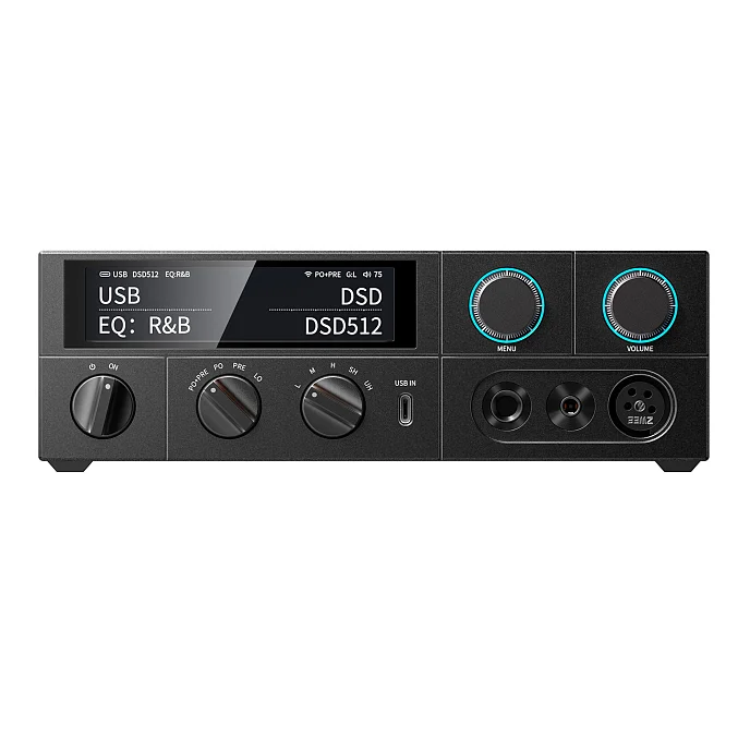 Усилитель для наушников с ЦАП FiiO K15 Black - рис.0