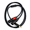AuraSonics J35Y2XM-1-LONG Black 3.5mm - 2XLR 1m