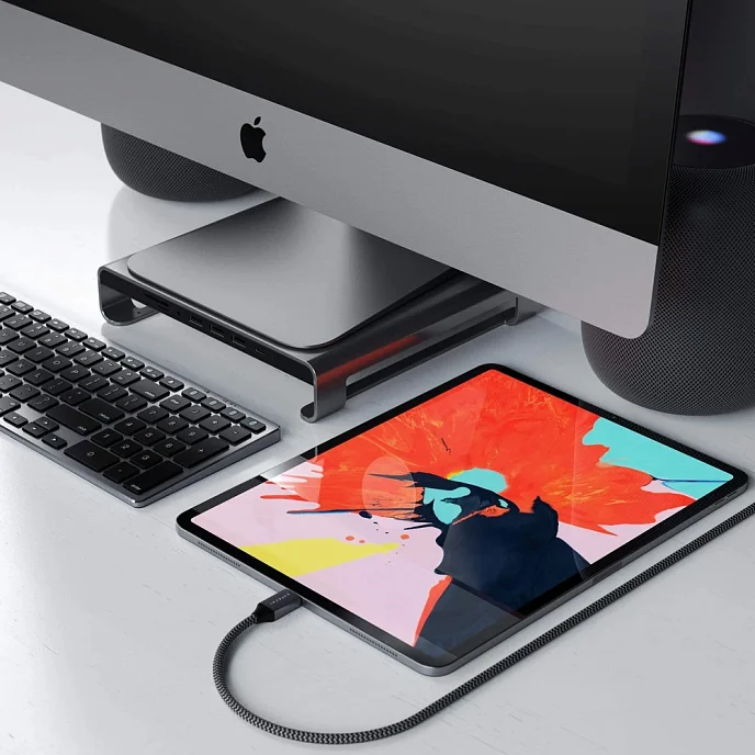 Кабель Satechi USB-C to USB-C 100W Charging Cable 2m - рис.6