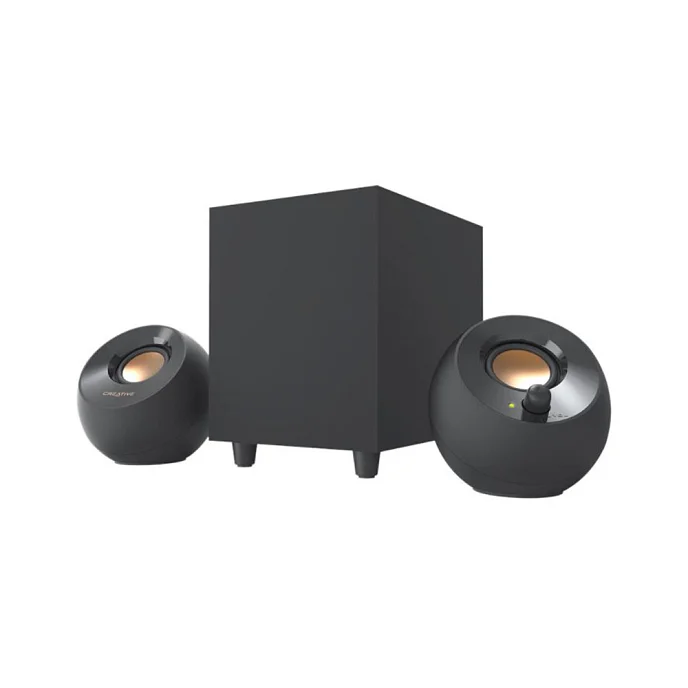 Компьютерные колонки Creative Pebble Plus 2.1 black - рис.0
