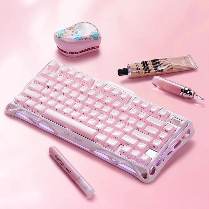 Клавиатура Gravastar Mercury K1 Lite Pink - рис.14