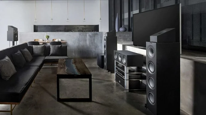 Центральный канал KEF Q650C Satin Black - рис.4