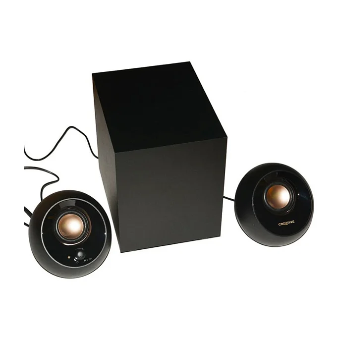 Компьютерные колонки Creative Pebble Plus 2.1 black - рис.2